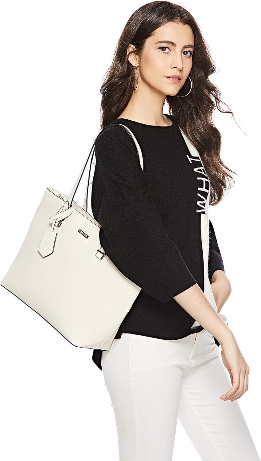 Women Fashion Handbags Wallet Tote Bag Shoulder Bag Top Handle Satchel Purse Set 4pcs - Image 3