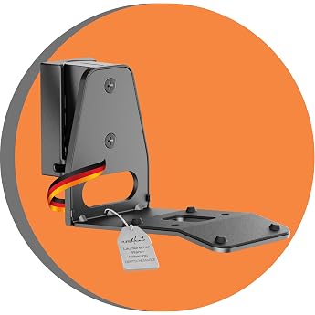 PureMounts Wandhalterung f r Sonos Era 300 schwenkbar Kabelmanagement Lautsprecher Halterung mit  45  Schwenkbereich 0/-18  Neigung 5 kg Tragkraft schwarz