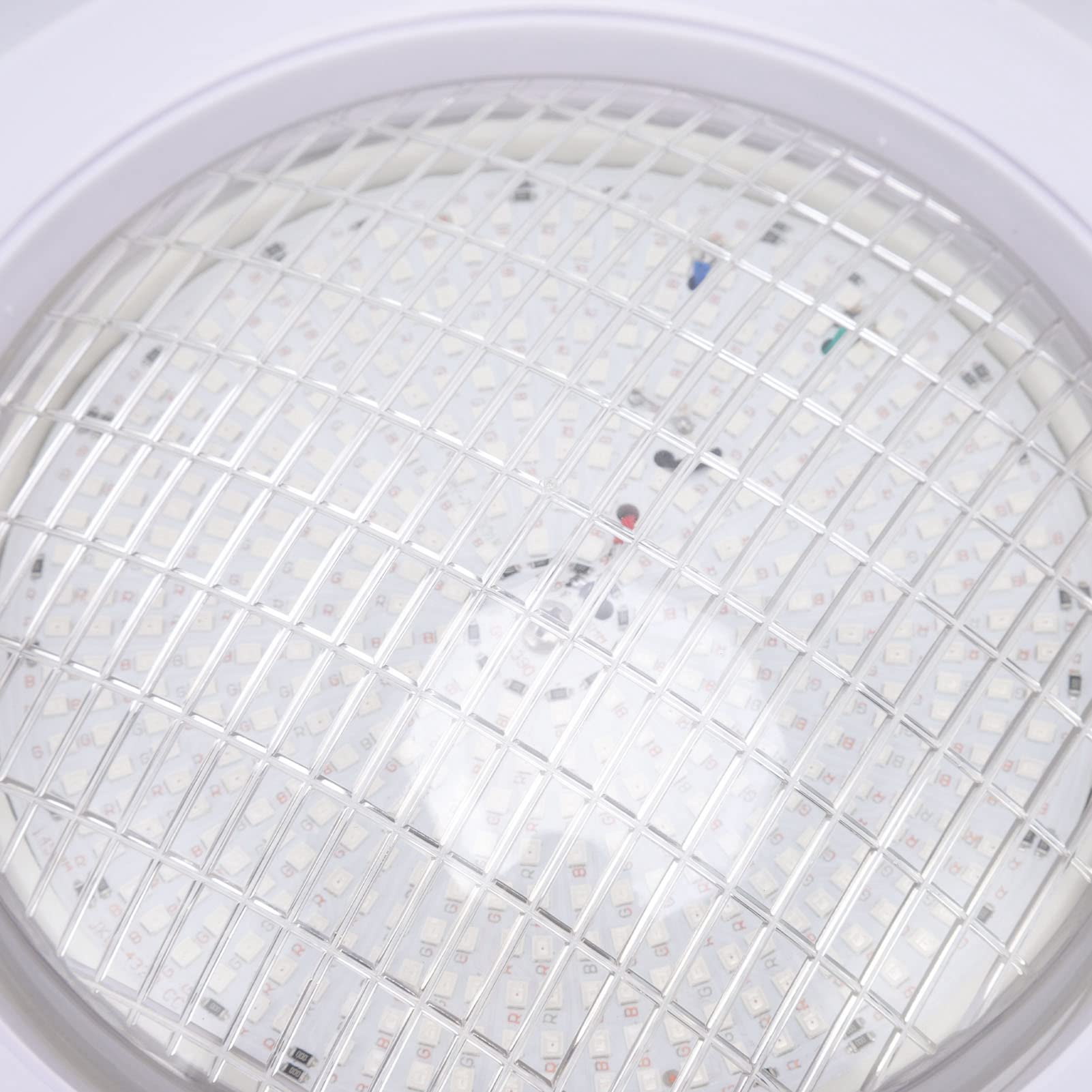 Luces LED RGB para Piscina, Luz Subacuática IP68, 12 V, Sumergible de bajo Voltaje, Control Remoto para Piscina, Acuario, Estanque, Fuente, Iluminación ABS Duradero (35W)