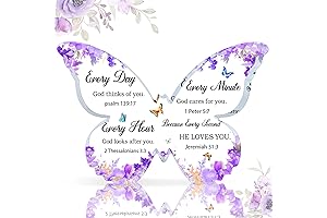 Purple Office Desk Decoration Accessories: Every Day Inspiration, Faith-Based Gifts for Women