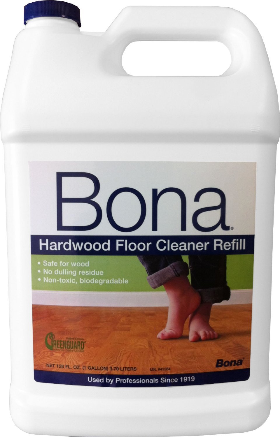 Bona WM700018159 Kemi USA Cleaner, Hardwood Floor Refill Gallon, 1 gallon/128oz