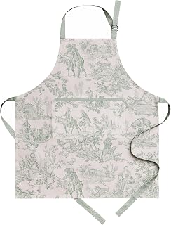 Maison d' Hermine Aprons for women with Pocket 100% Cotton (27.50"x31.50")