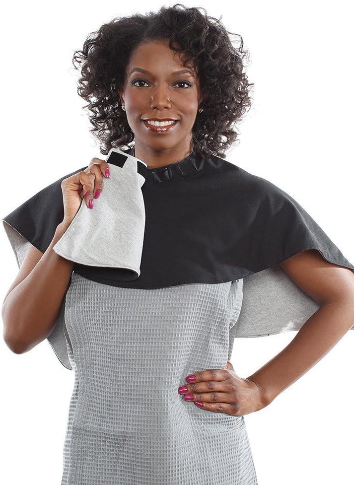 Patented T-Shirt Hair Towel & Styling Cape All-in-One
