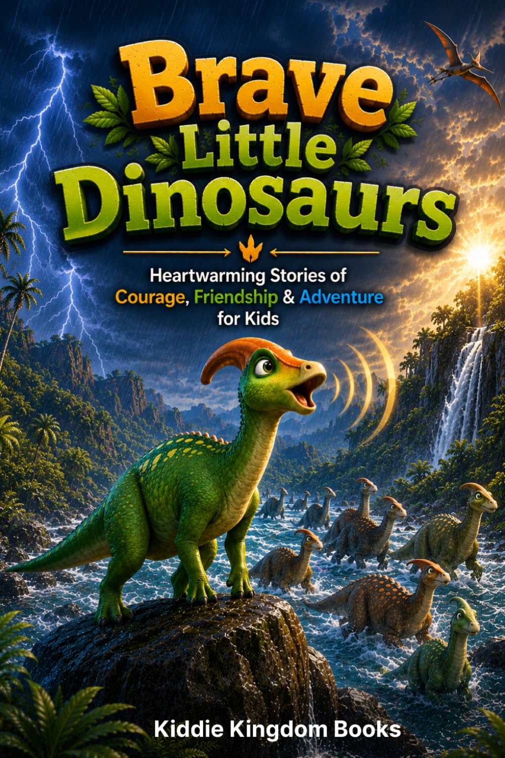 Brave Little Dinosaurs: Heartwarming Stories of Courage, Friendship & Adventure for Kids Ages 8-12 (Dino Explorer Quest)