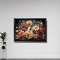 Vista 5 de Print guitar canvas print wall decor, ready to hang wall print, design canvas print, Canvas Wall Dekor