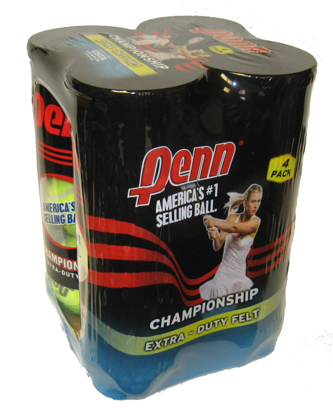 Penn Championship Tennis Balls Extra Duty Felt Pressurized Tennis