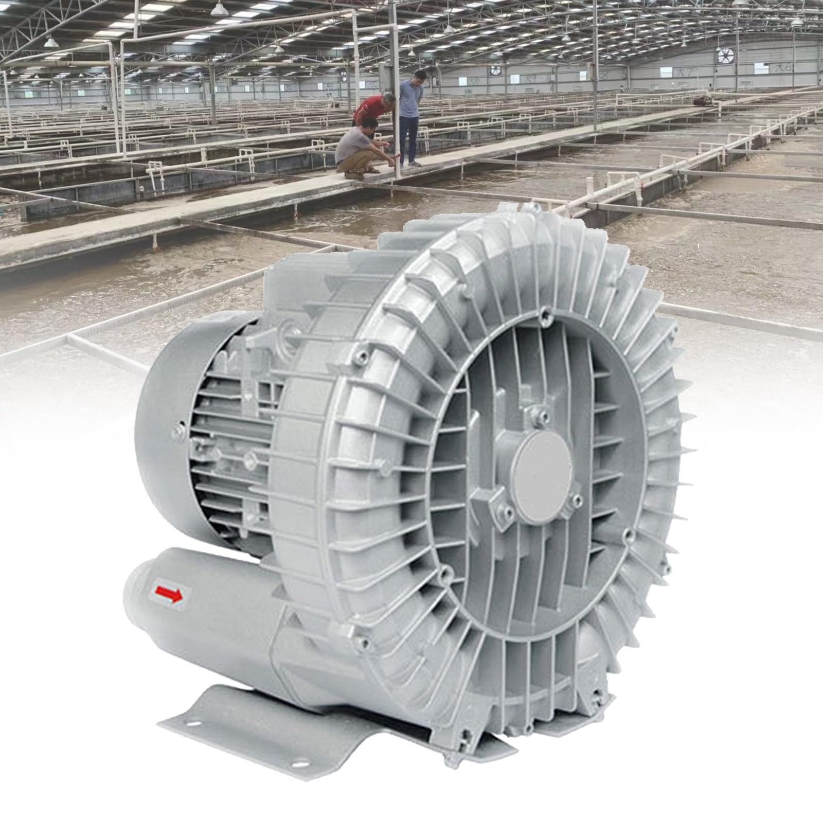 Machine d'oxygénation industrielle et aérateur 4 kW pour aquaculture