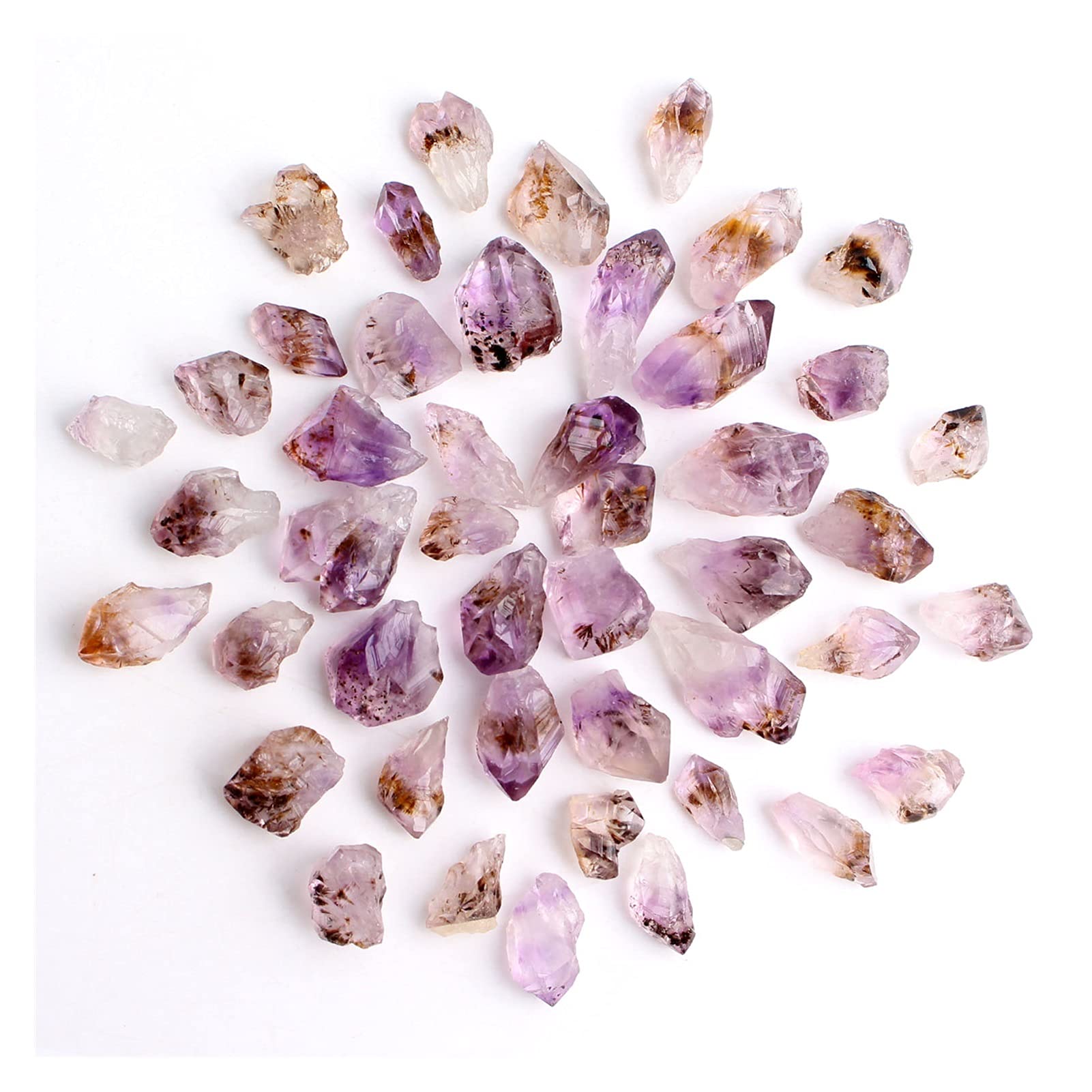 Amazon.co.jp: Natural Crystal 10g/Pack Natural Rare Purple