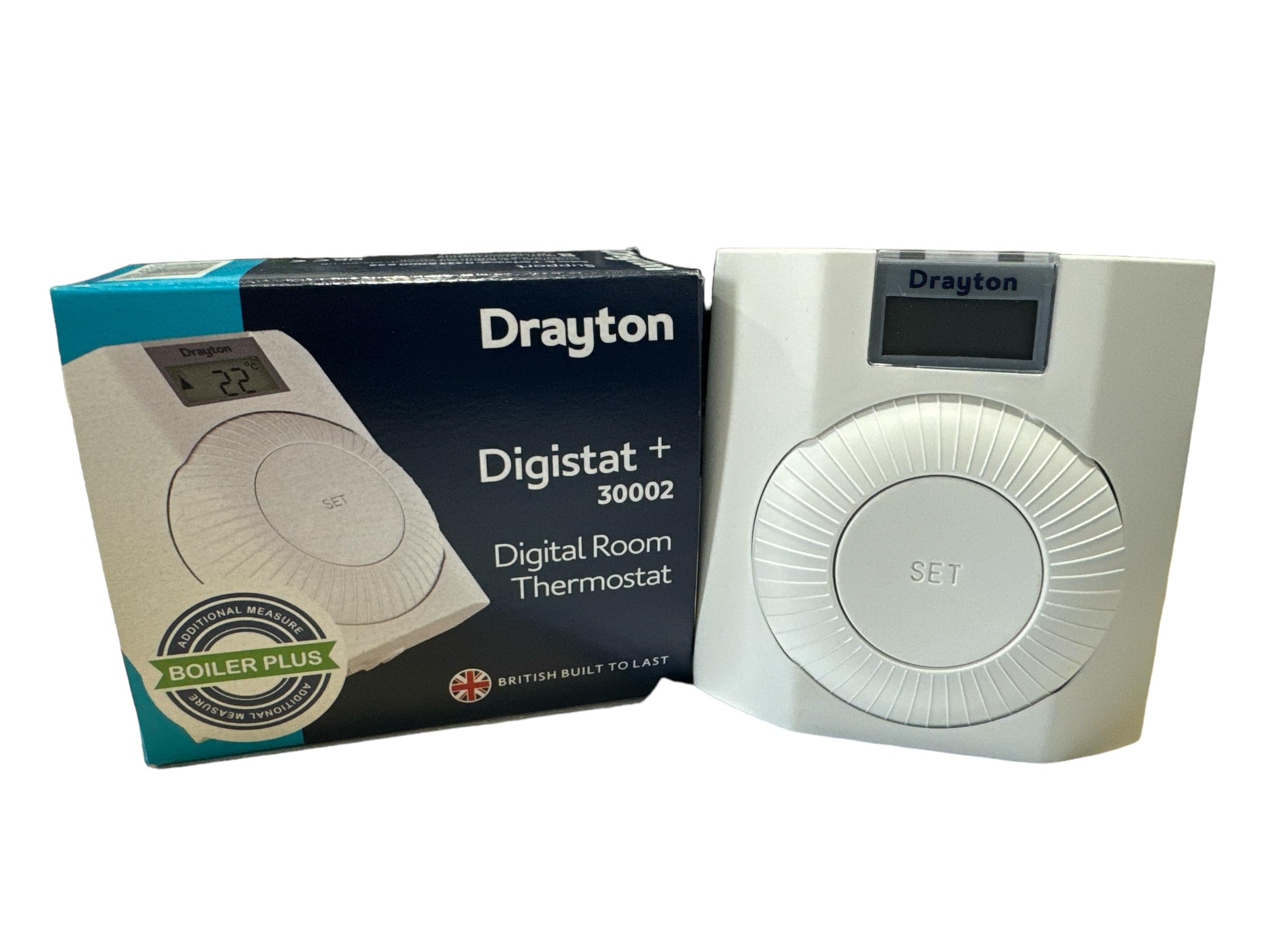 Drayton Digistat+ 30002 Hard Wired Thermostat - Hanicks