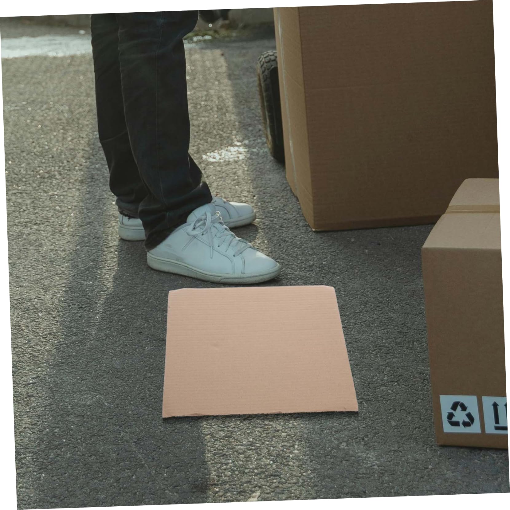 Veemoon 50piezas Separadores de Cartón Corrugado para Embalaje Separador de Kraft Material de Embalaje para Cajas Marrones Insertos de Cartón para Protección de Bordes Mudanzas