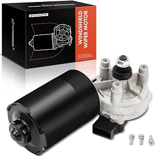 A-Premium Front Windshield Wiper Motor Compatible with Volkswagen Jetta 1993-2001, Beetle 1998-2010, Golf 1991-1997/2000-2001, Passat 1990-1997, Cabrio 1995-2002, Corrado 1990-1994, Eurovan 1993-2003