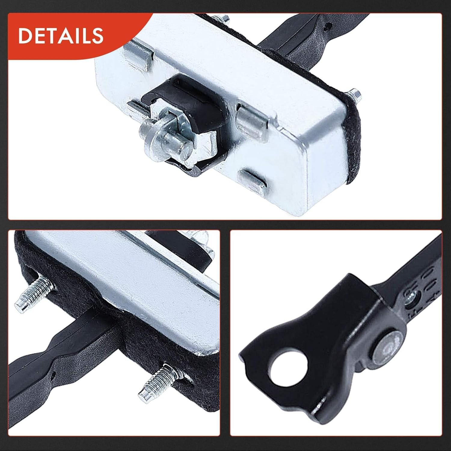 A-Premium Front Left or Right Door Check Strap Stopper Compatible with Toyota Highlander 2008-2013, Replace# 686100E040, 6861048041