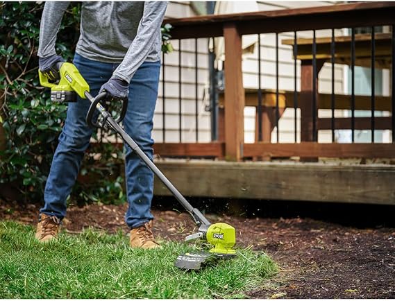 RYOBI ONE+ 18V 13 in. Cordless Battery String Trimmer/Edger (Tool Only)