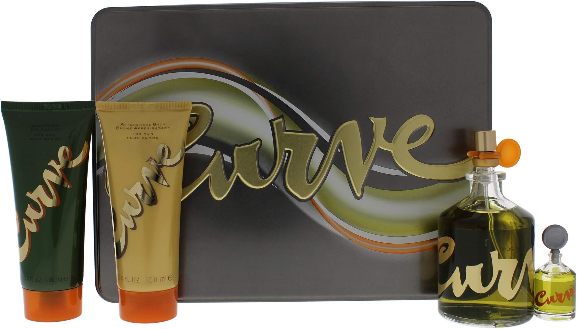 Curve 4 Piece Set for Men, Multi