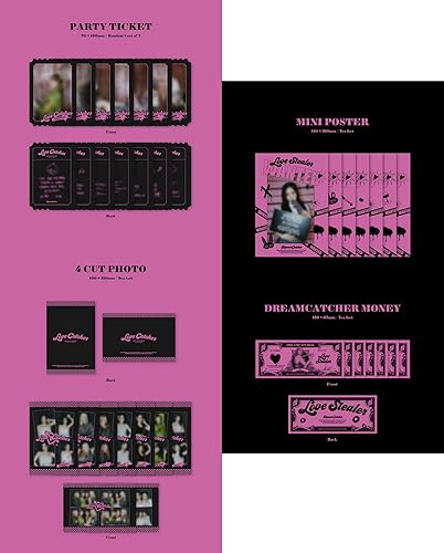 Miniatura 5 de Dreamus CONCEPT BOOK Love Catcher+Love Stealer ver. SET 8.858 x 11.929 x 1.969 in