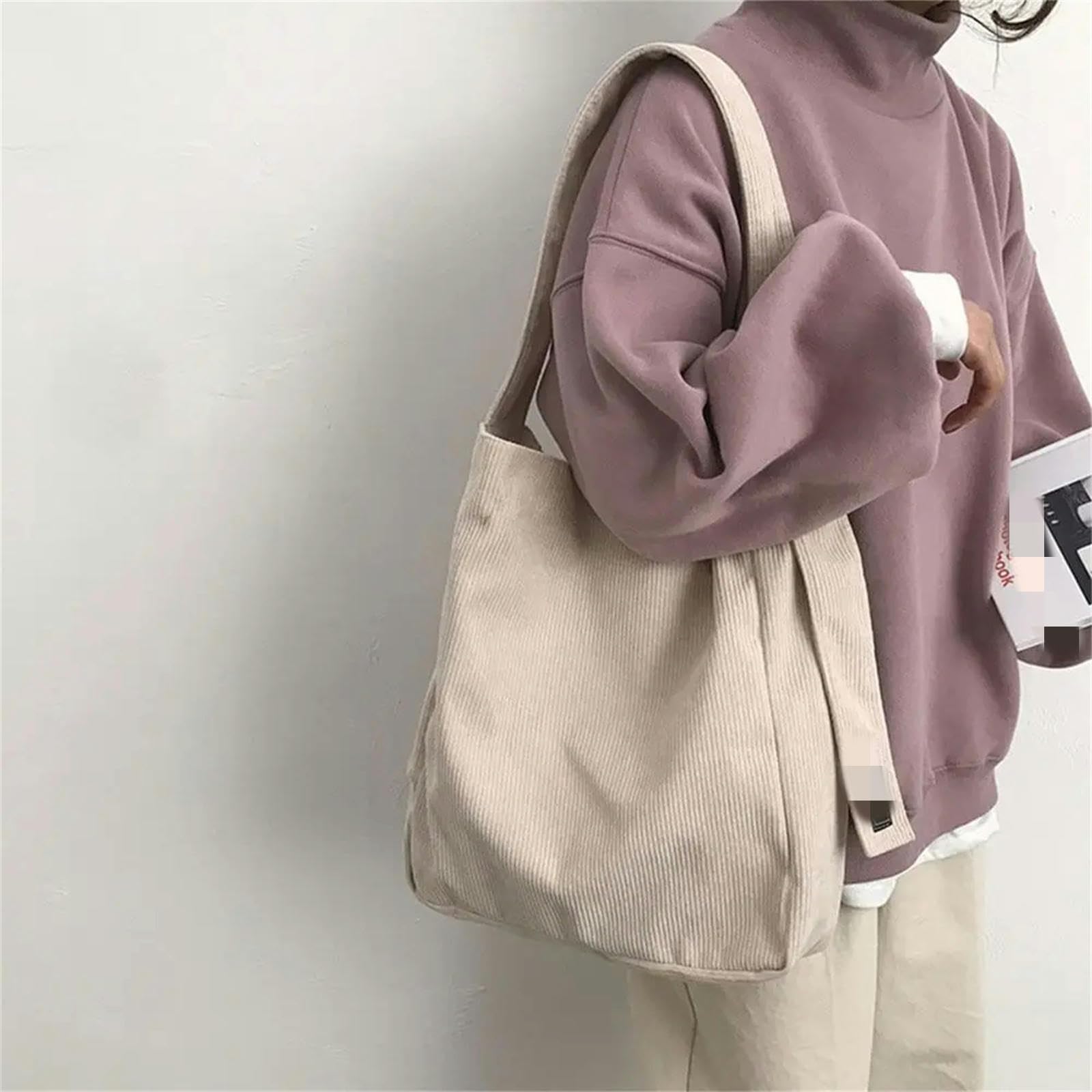 torby crossbody dla kobiet moda damska sztruksowe torby na ramię miękkie torebki torby na ramię