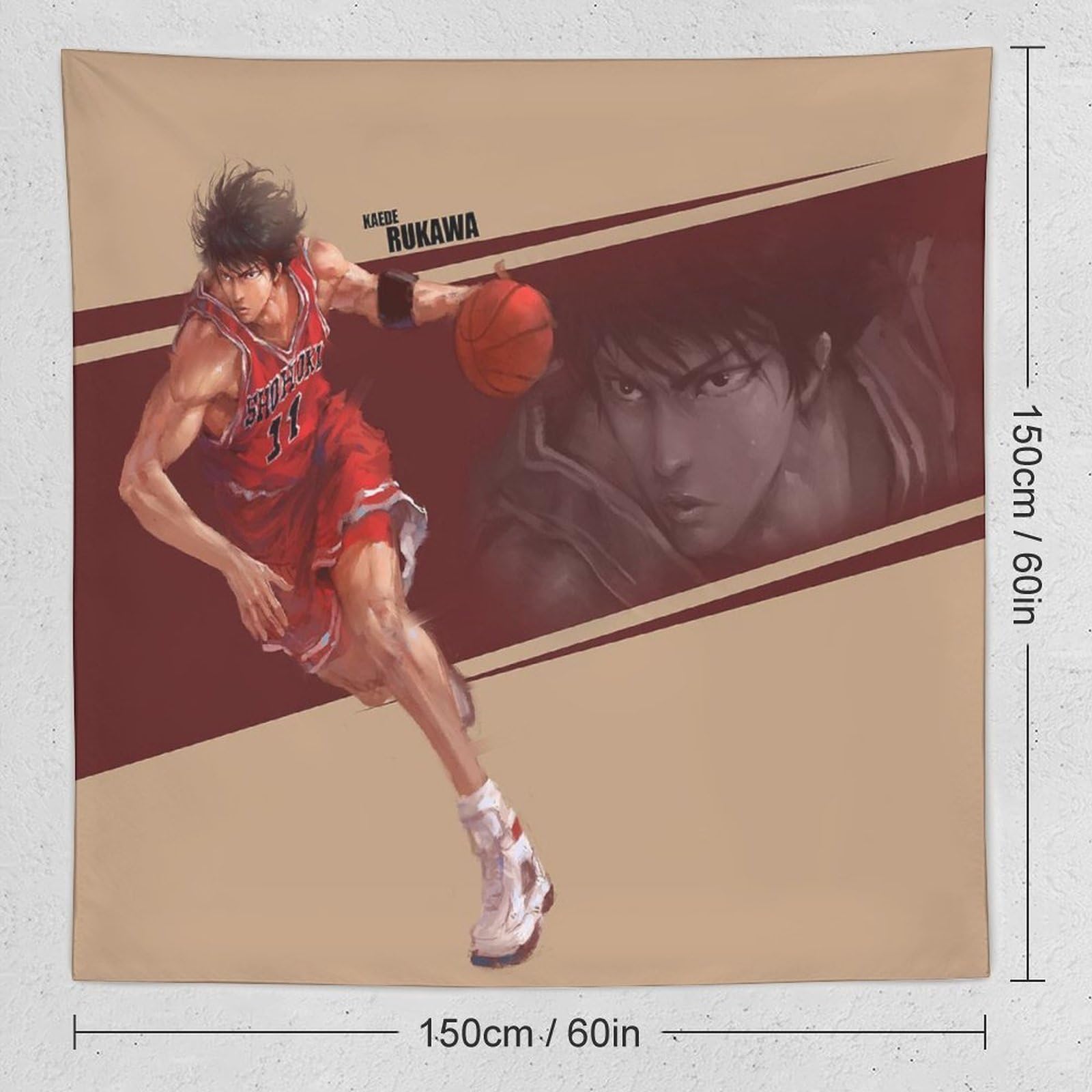 SLAM DUNK スラムダンク タペストリー Amazon.co.jp: Slam Dunk Tapestry スラムダンク 流川・桜木