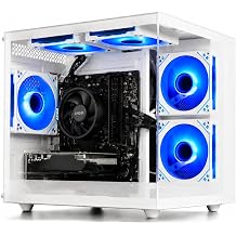 Ryzen 5 4500 Desktop Computer | 16GB DDR4 RAM | 512GB NVMe SSD | RX 560 4GB Graphics | WiFi 6 | Fast Multi-Tasking PC for Home Office, Students, Light Gaming, Streaming