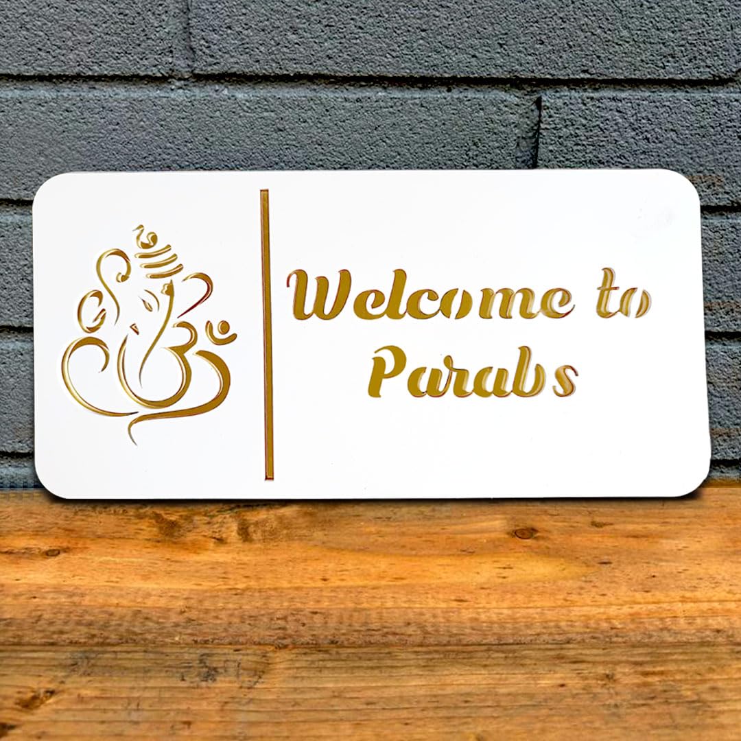 Personalised Buddha Acrylic Name Plate for Home | Kalpavriksha Name Board — Amazon image 17