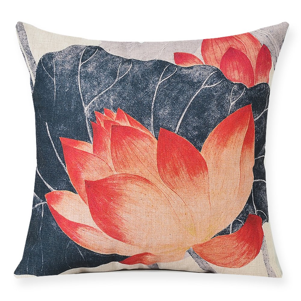 Oreiller Neoclassical pour fauteuil inconfortable : grand coussin lombaire lotus
