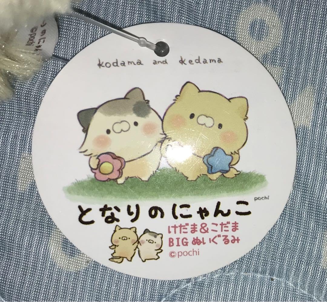 Amazon.co.jp: となりのにゃんこBIG（けだま&こだま）2個セット