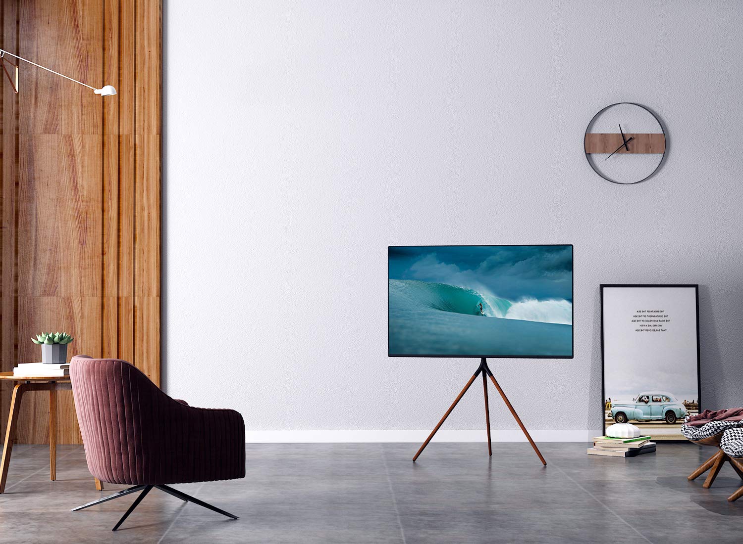 Amazon | EleTab 三脚テレビディスプレイ ポータブルフロアスタンド 高 