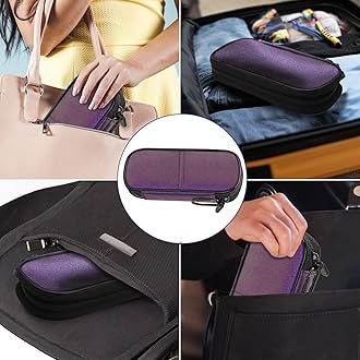 MOSLA Insulin Cooler Travel Case with 2 Reusable Ice Packs for Insulin Pen Portable Medical Cooler Bag for Diabetes and Other Diabetic Supplies for The Daily Life and Trip