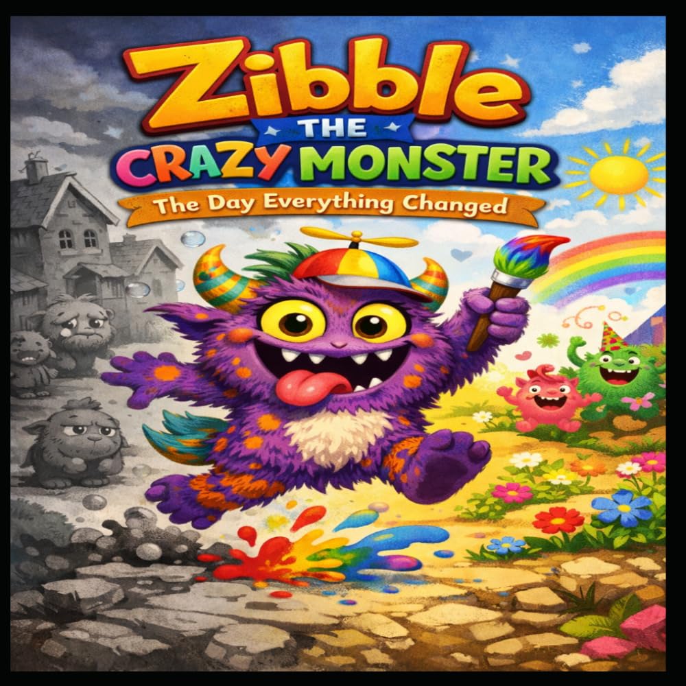 Zibble the Crazy Monster The Day Everything Changed: Being different isn’t crazy—it’s magical
