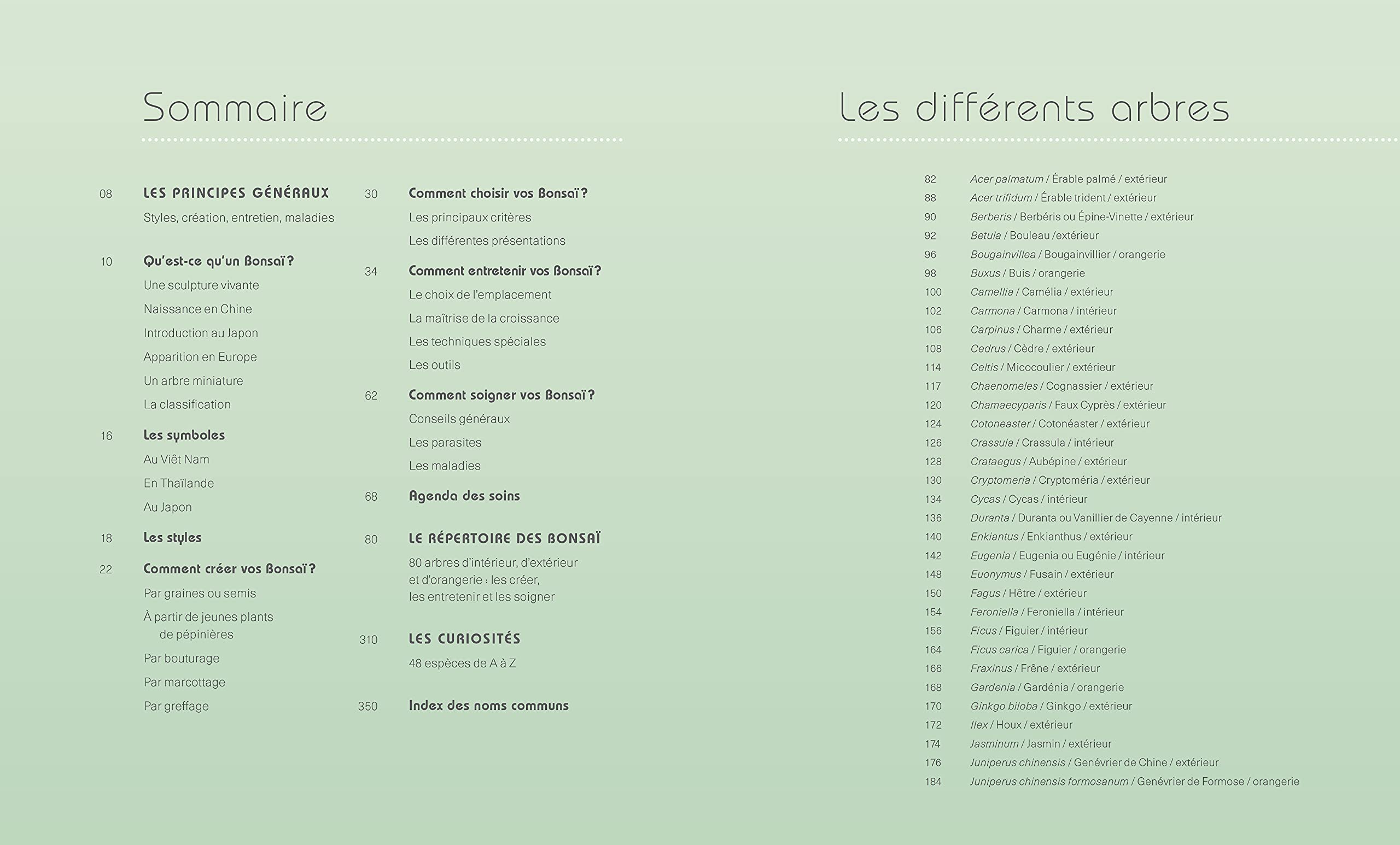 Le Petit Larousse des bonsaï: Plus de 120 espèces à découvrir