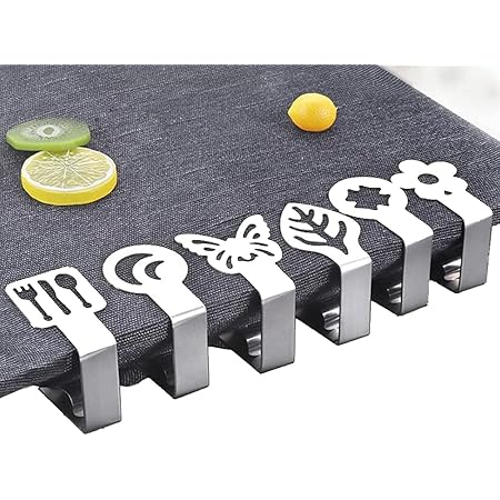 4x Tischdeckengewichte - Wiederverwendbare Clips Für Outdoor-Partys