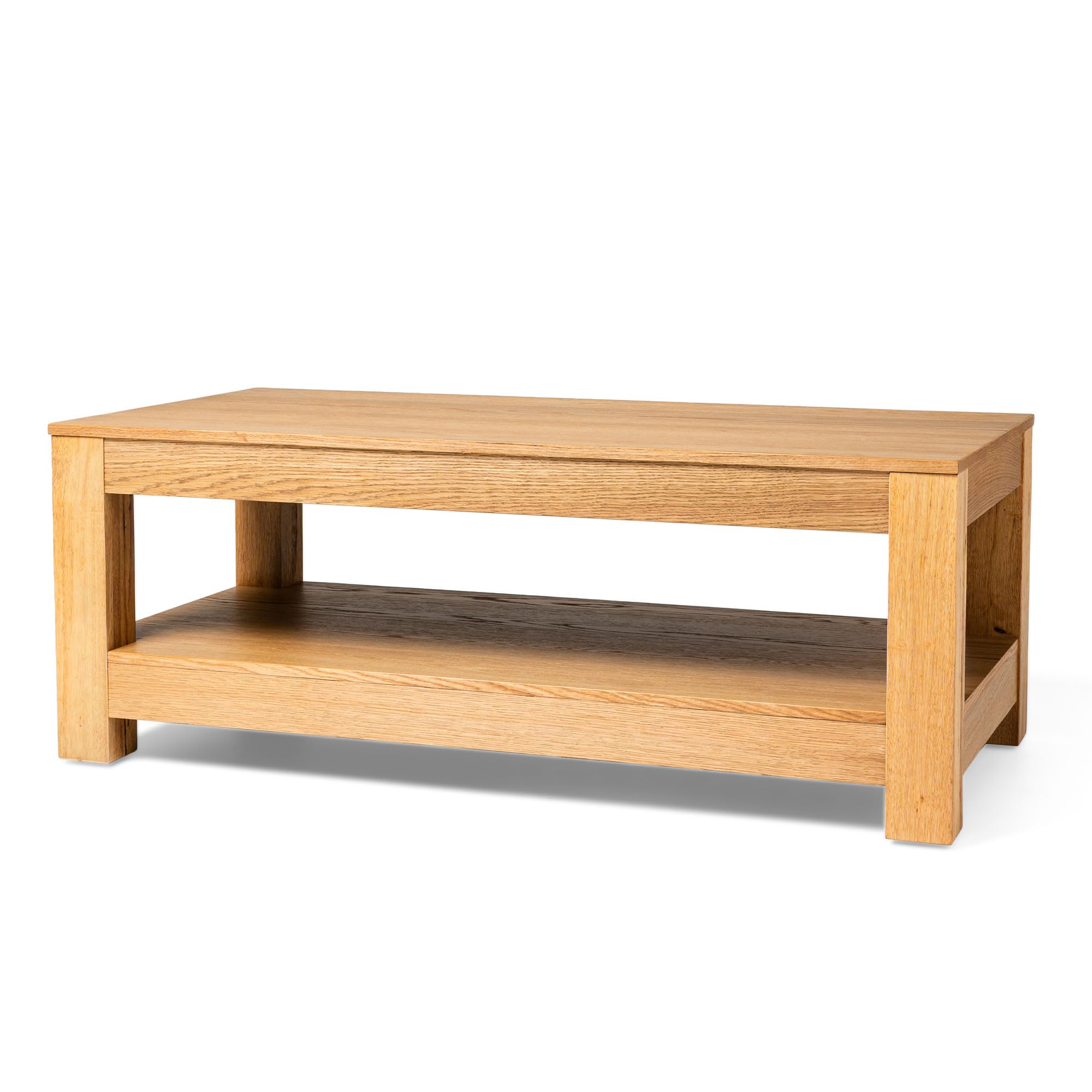 Amazon.com: Maven Lane Paulo Large 2 Tier Rustic Rectangle Wooden 