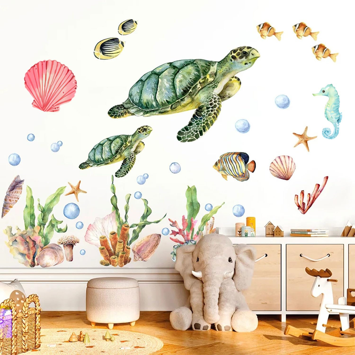 Adesivo 3D Per Water Iprokiu - Design Tartaruga Marina Impermeabile - Foto 12