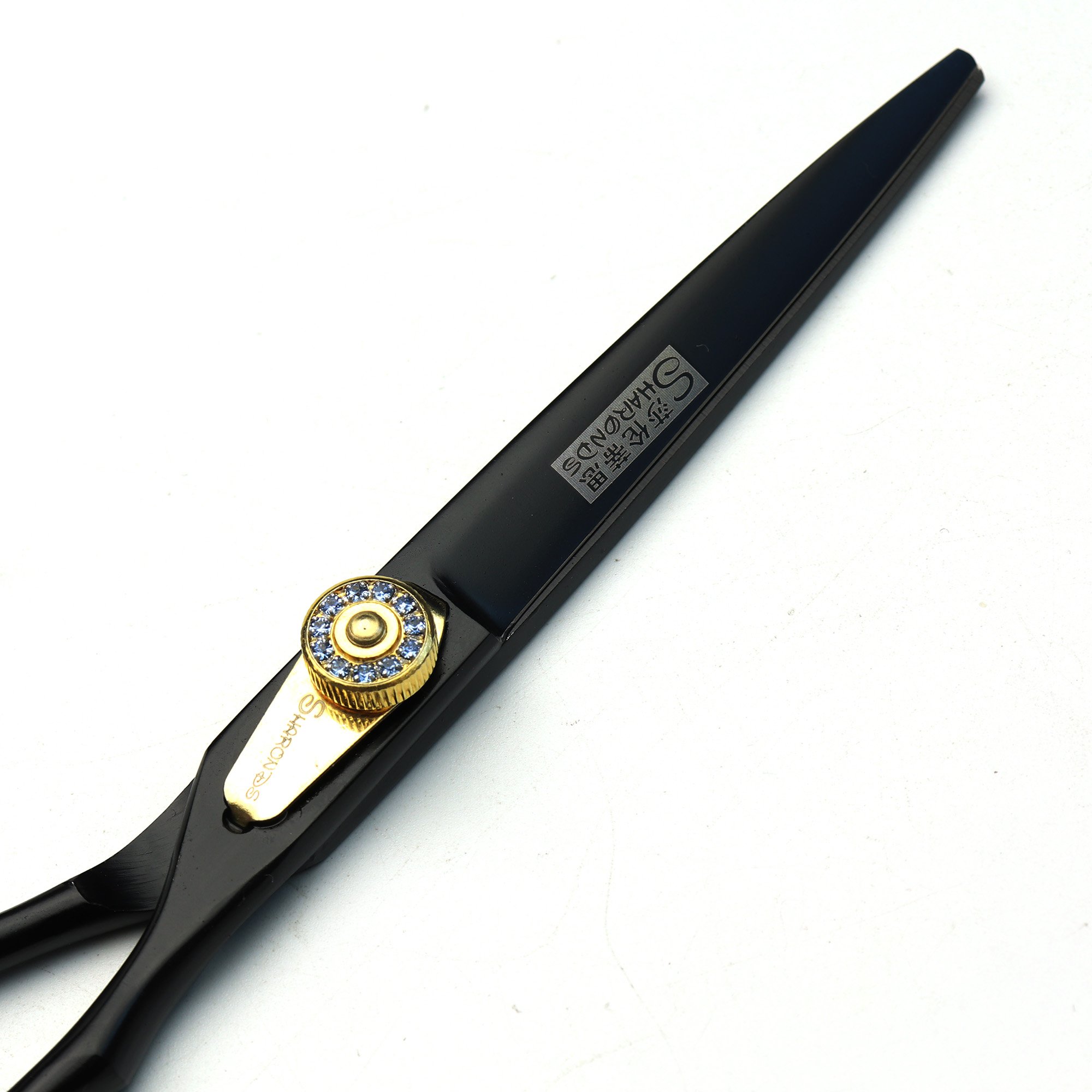 6 Zoll Haarscheren Set In Schwarz – Inkl. Effilierschere, Rasiermesser & Kamm, Perfekt Für Friseure & Heimgebrauch