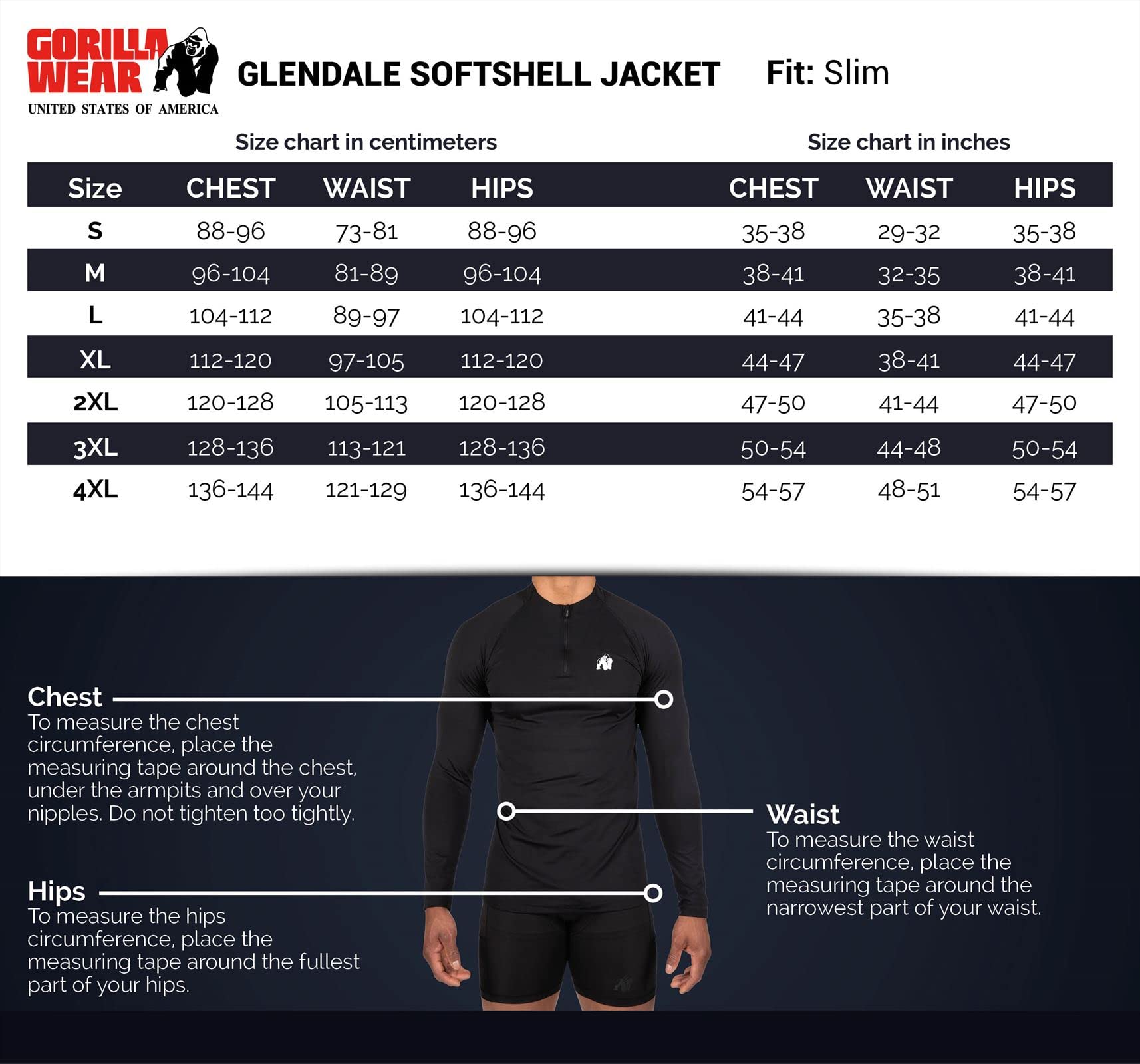 Gorilla Wear Kurtka softshellowa Mężczyźni Kurtka Softshell Glendale