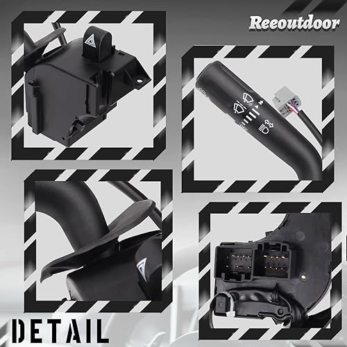 Miniatura 3 de CBS1332 Interruptor de combinación de atenuador de luz de giro multifunción para Ford F150 2005-2008, Lincoln Mark LT 2006-2008, reemplazo OEM #