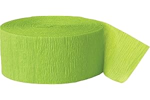 Lime Green Streamers for Party Decoration