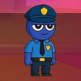 Share your beats with friends Blue Cop Music Box