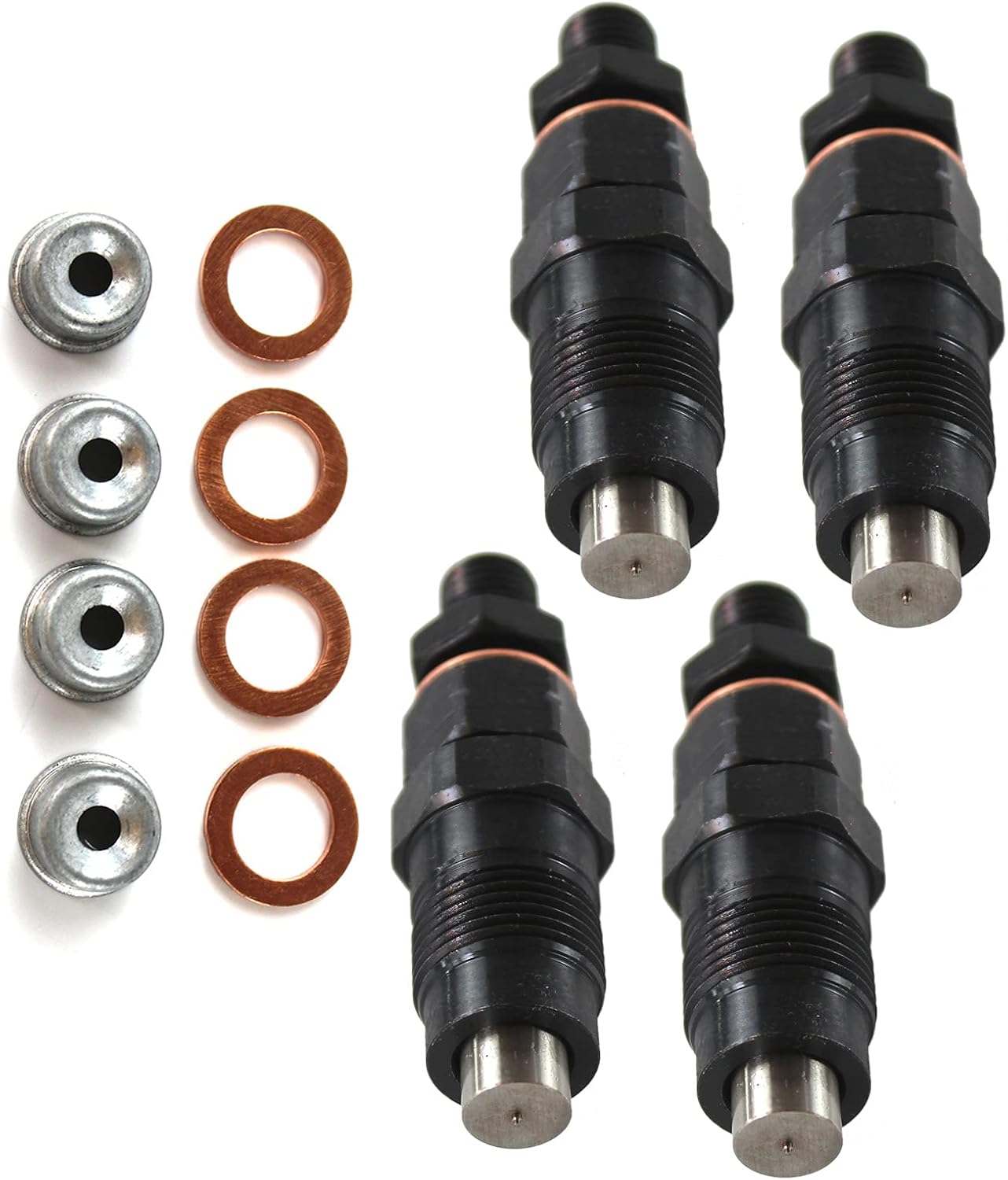 4PCS Fuel Injector 16454-53905 Fit for Kubota V2203 V2003 D1703 Replace OE 16454-53900 16454-53000 16454-53903 6722147 7023120