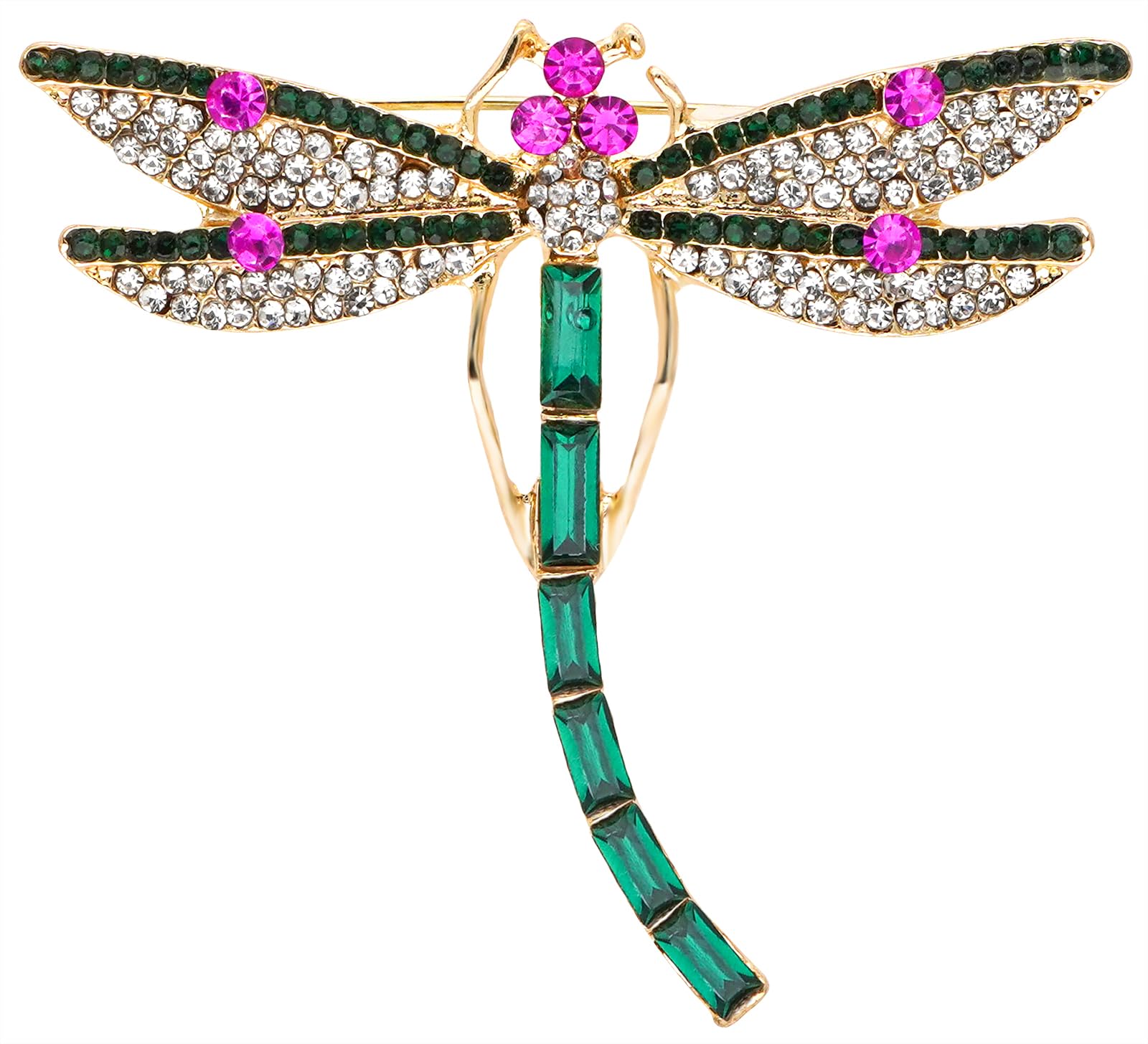 Tidefire Insekt Brosche Kristall Biene Brosche Libelle Brosche Schmetterling Brosche Pin Strass Tier Anstecknadel für Damen
