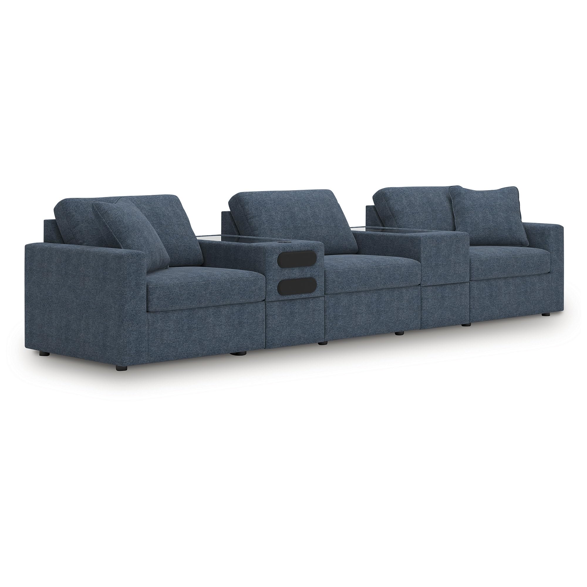 Signature Design by Ashley 5-Piece Sectional Modular Sofa, Ink