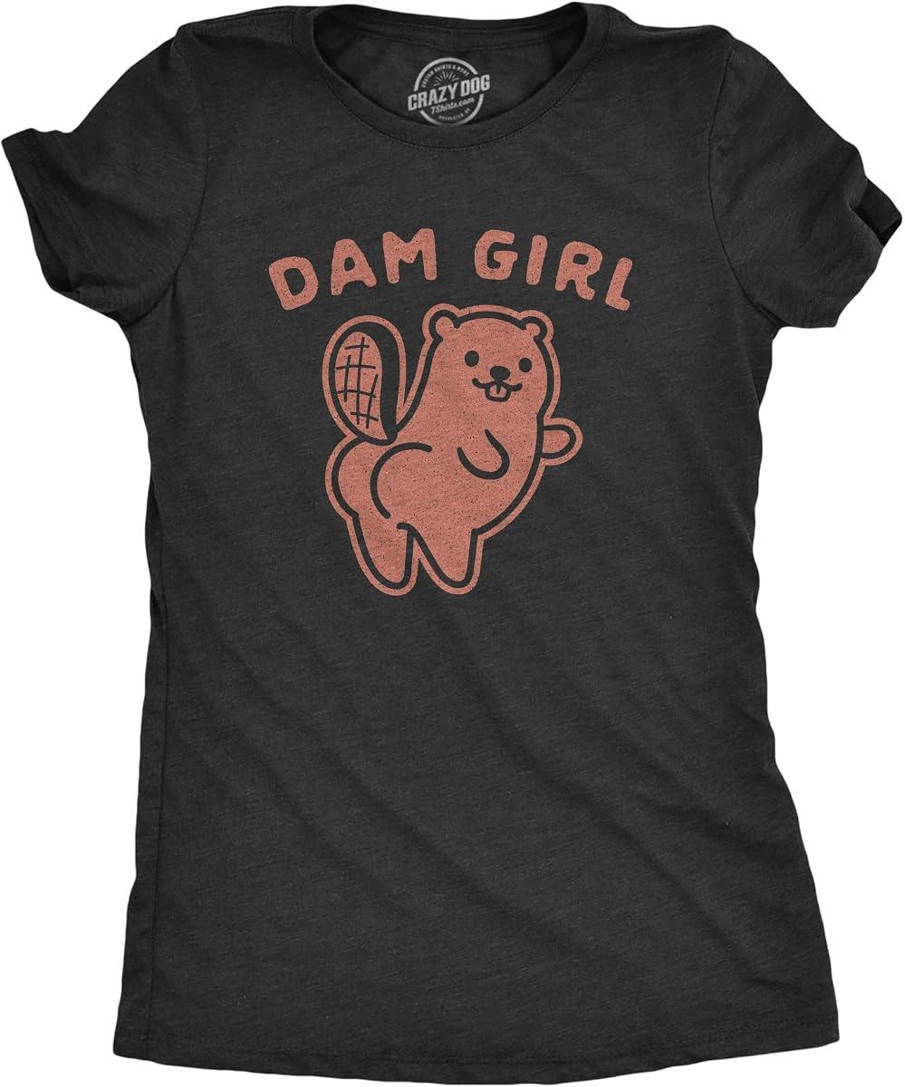 Womens Funny Animal T Shirts Cute and Sarcastic Nature Tees for Women