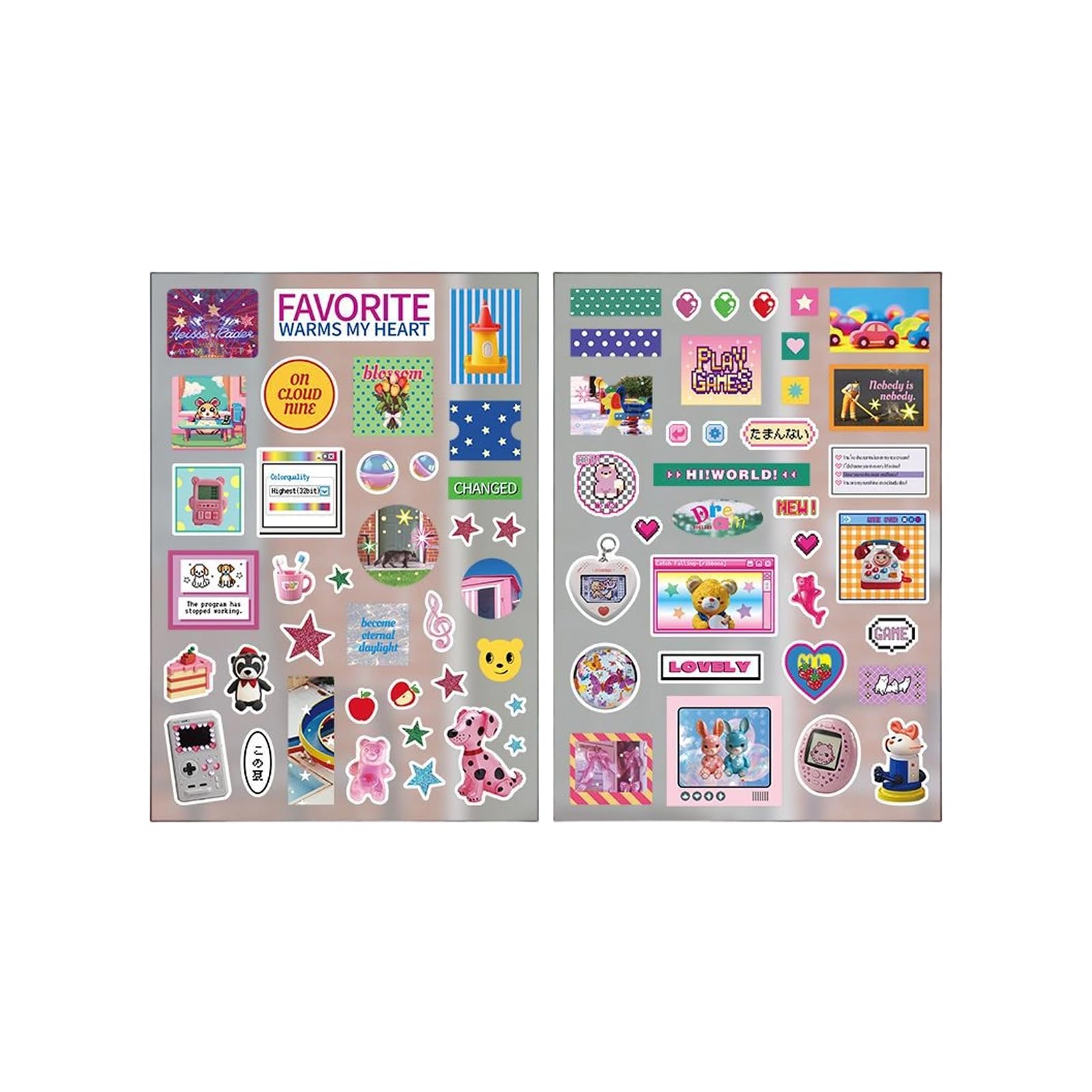 Japanese Foodie Themed Sticker for Notebooks Planner Journals Adhesive Synthetic Paper Scrapbooking Supplies Journaling