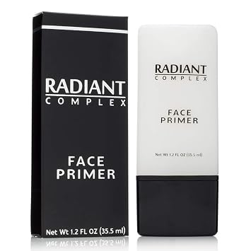 Best Makeup Base Radiant Complex Face Primer and Pore Minimizer Transforms Your Skin into a Smooth Matte Canvas for Applying Foundation and Make Up, Hiding Fine Lines, Blemishes and Wrinkles 1.2 OZ