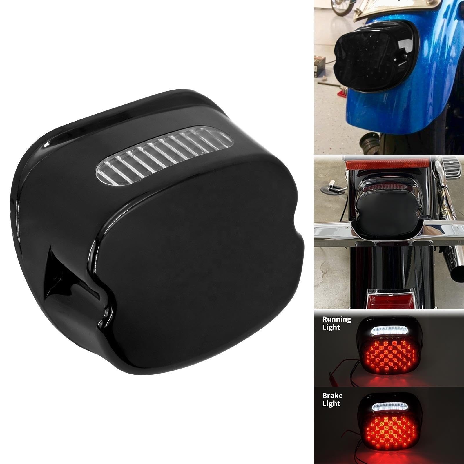 Luz Trasera De Freno Motocicleta Luces Traseras Móviles Control LED
