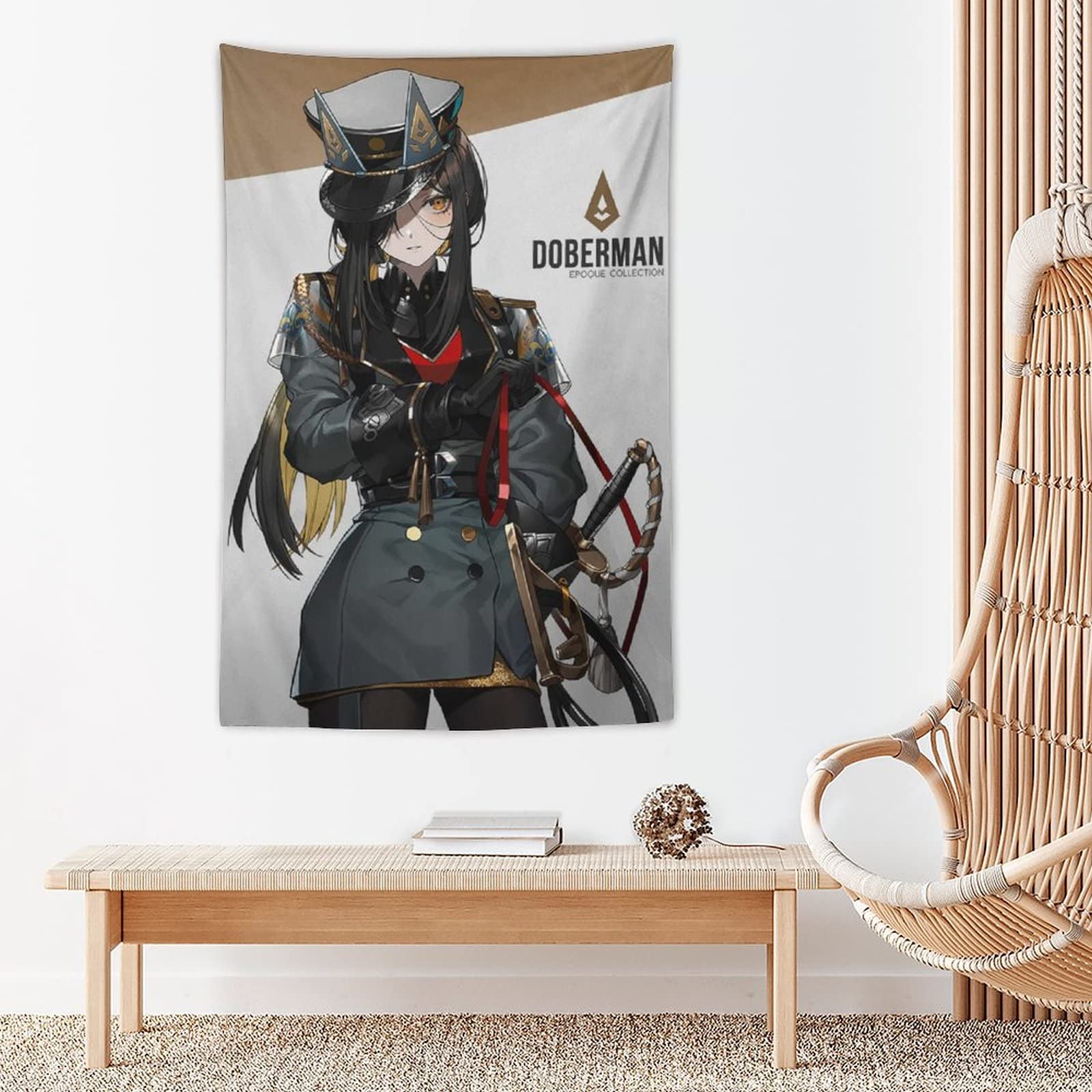 Amazon.co.jp: タペストリー ドーベルマン アークナイツ ポスター 大判