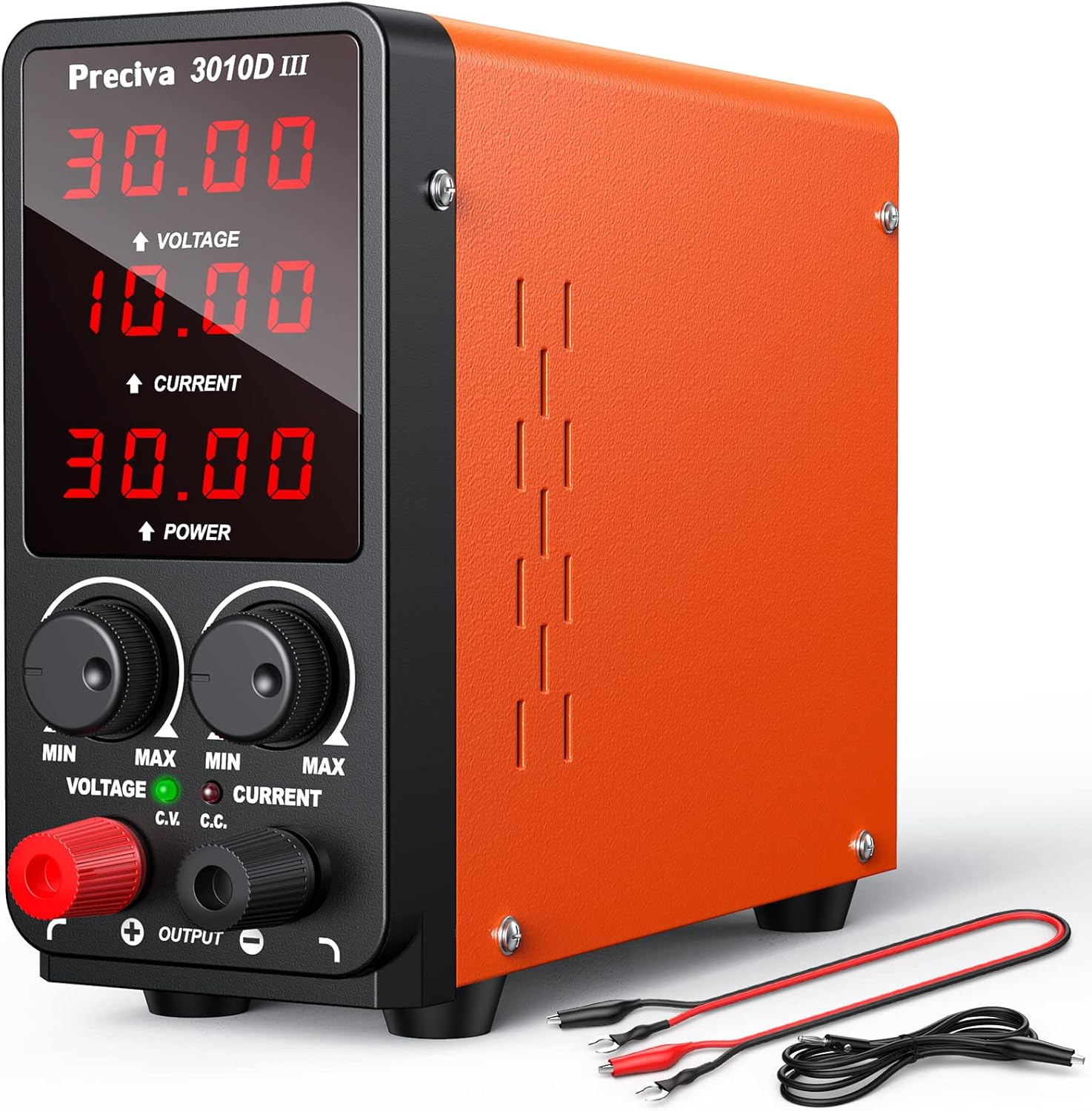 DC Power Supply, Preciva Adjustable Power Supply, (030V,010A