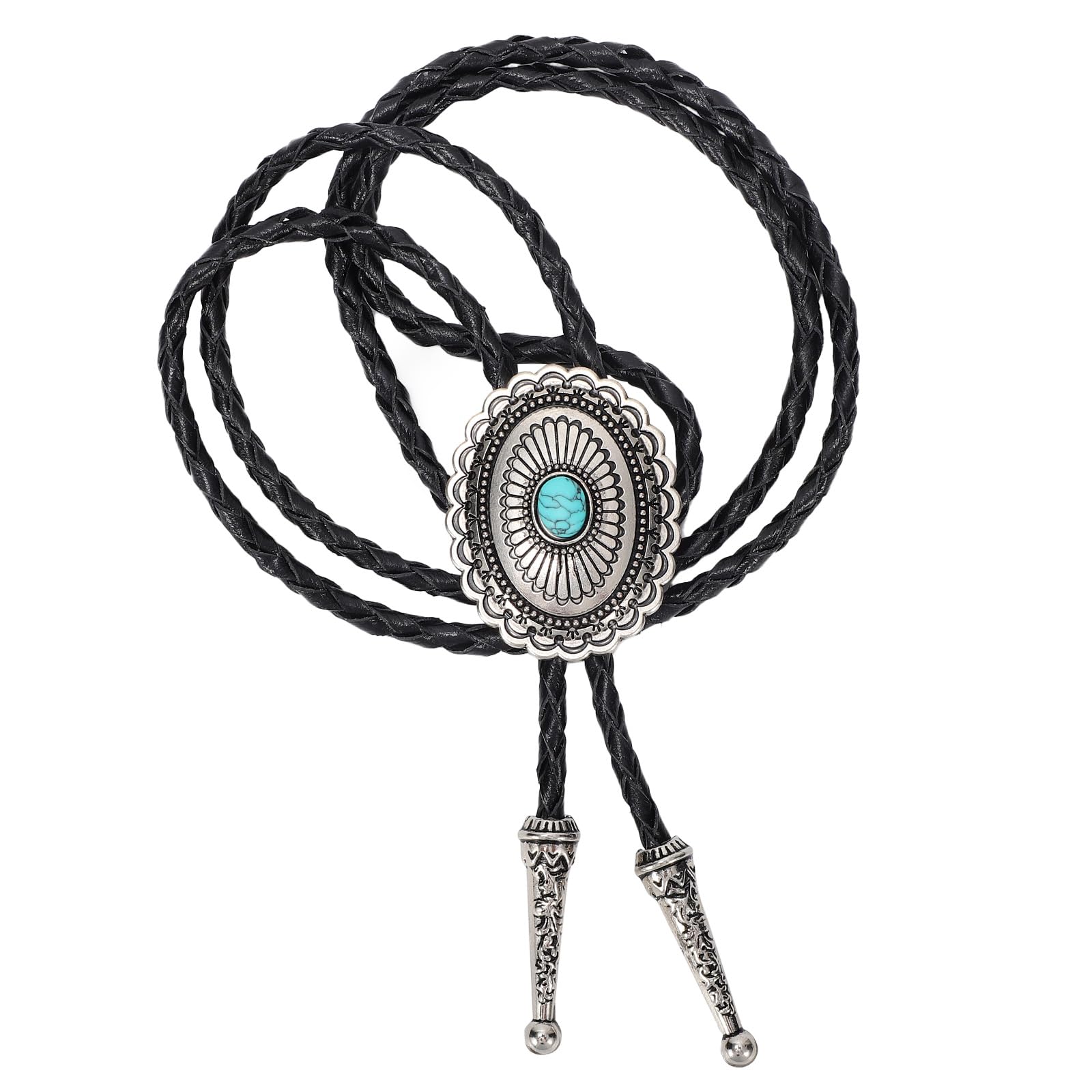 Bolo Tie for Women Men, Western Bolo Tie Rodeo Cowgirl Cowboy Tie Bolo Ties Cowboy Accessories for Men Women
