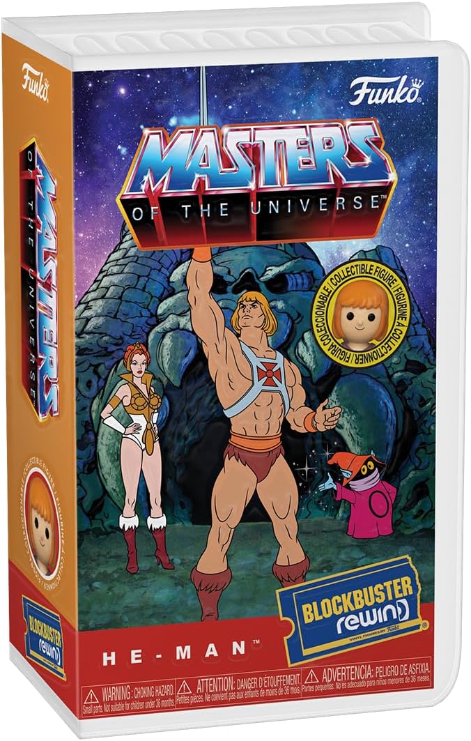 Funko Rewind: He-Man and The Masters of The Universe - He-Man with Chase (Styles May Vary)