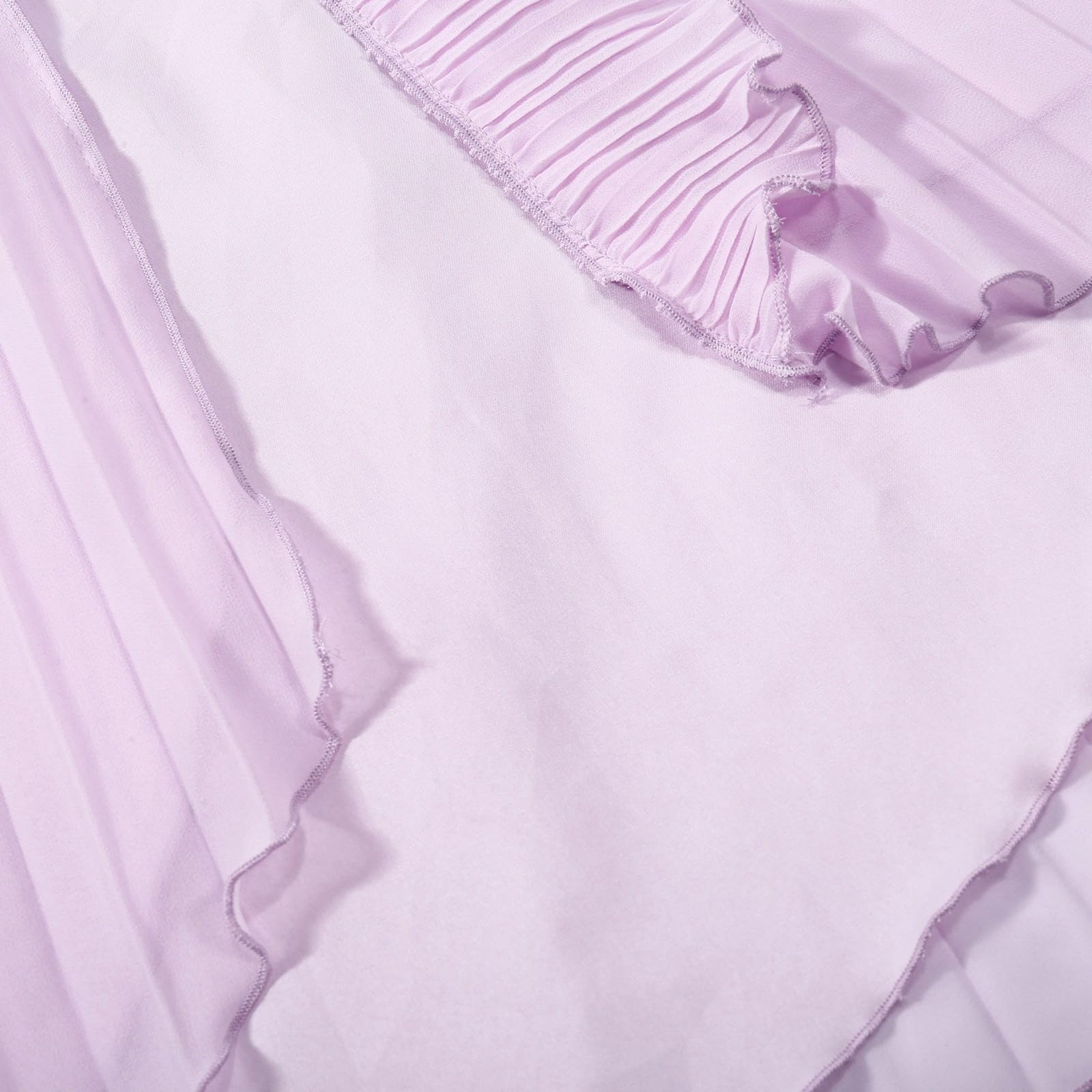 Robes de Soirée Femme Longue asymétrique Manches Courtes Col V Fendue Fluide Chic Robe de Cocktail pour Mariage Invité Bal de Promo Anniversaire Cérémonie décontractée Jupe Soleil