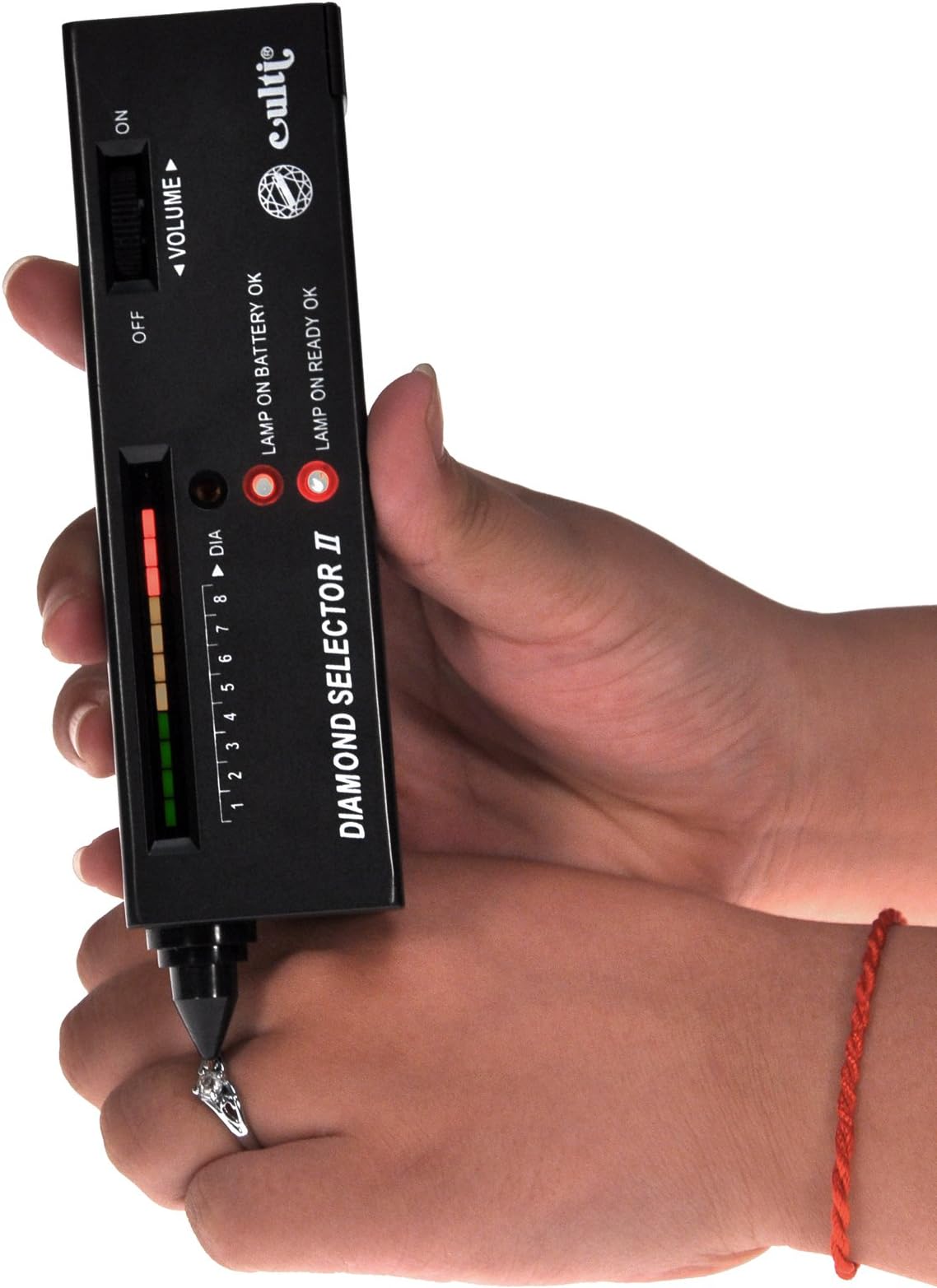 New Diamond Tester Selector II Gem Detector with LED Light